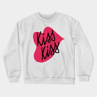 Kiss Kiss Crewneck Sweatshirt